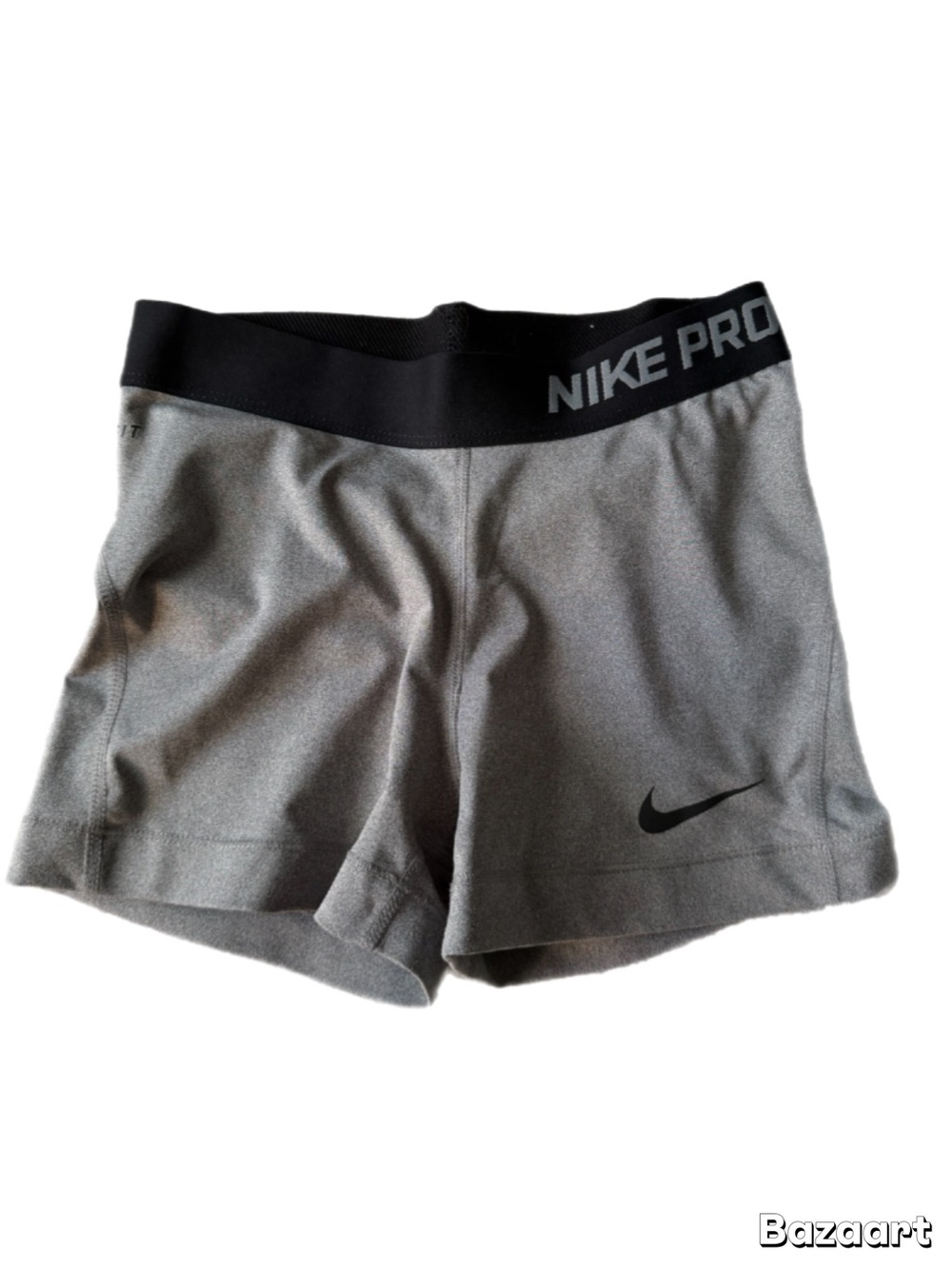 Nike Pro Dri-FIT Gray Compression Training Shorts Size Small